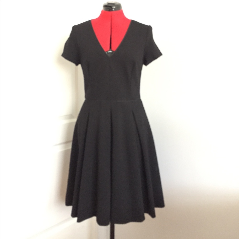 Banana Republic, Black A-line Dress, Size 8.
