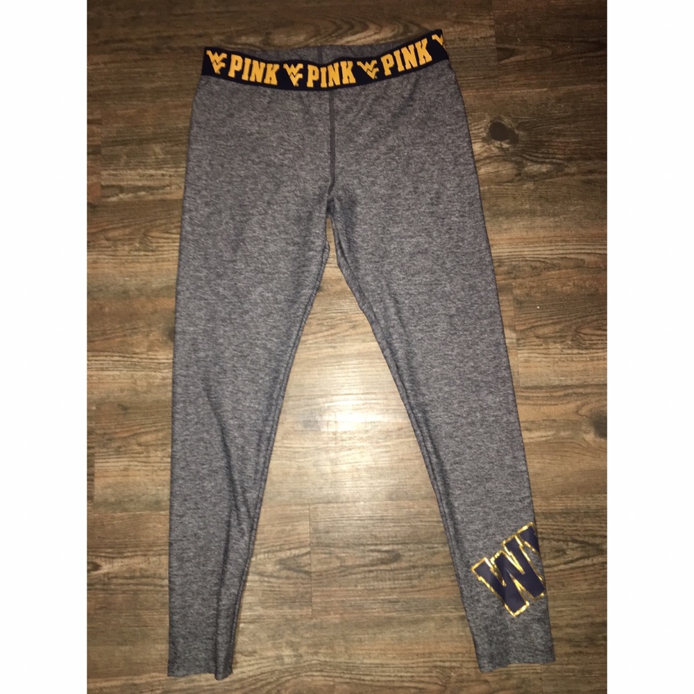 WVU Pink Yoga Pants