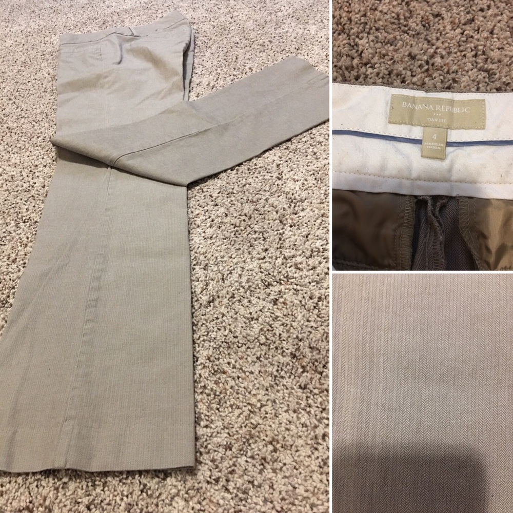 Herringbone Dress Slacks