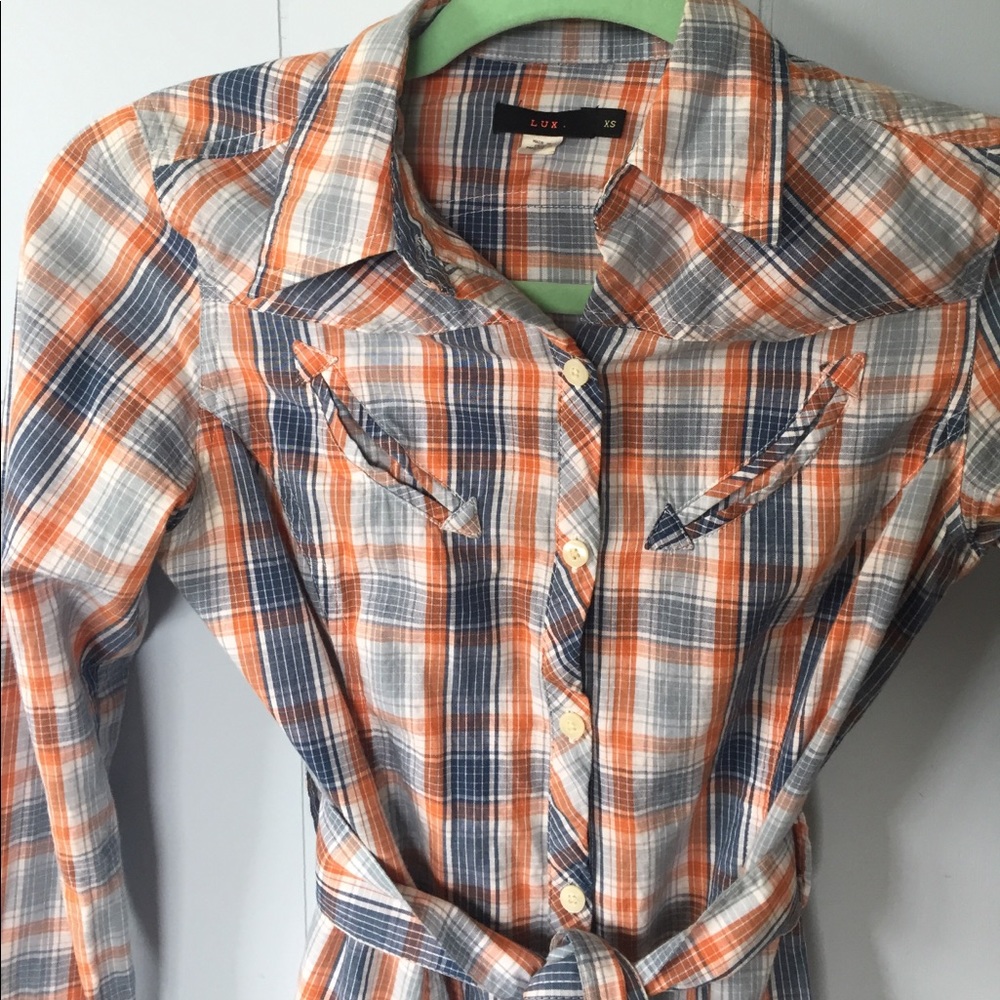 Lux Shirt Dress - Picture 3 of 4