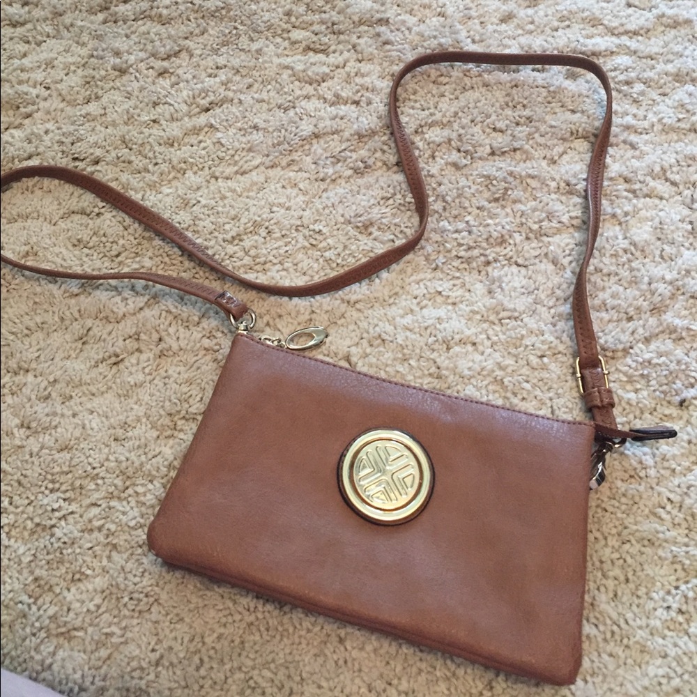 Brown small cross body