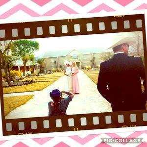 Maid of honor- bridesmaid- formal dress. Pale pink