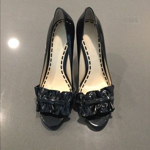 Enzo Angiolini black patent heel in sz. 8.5