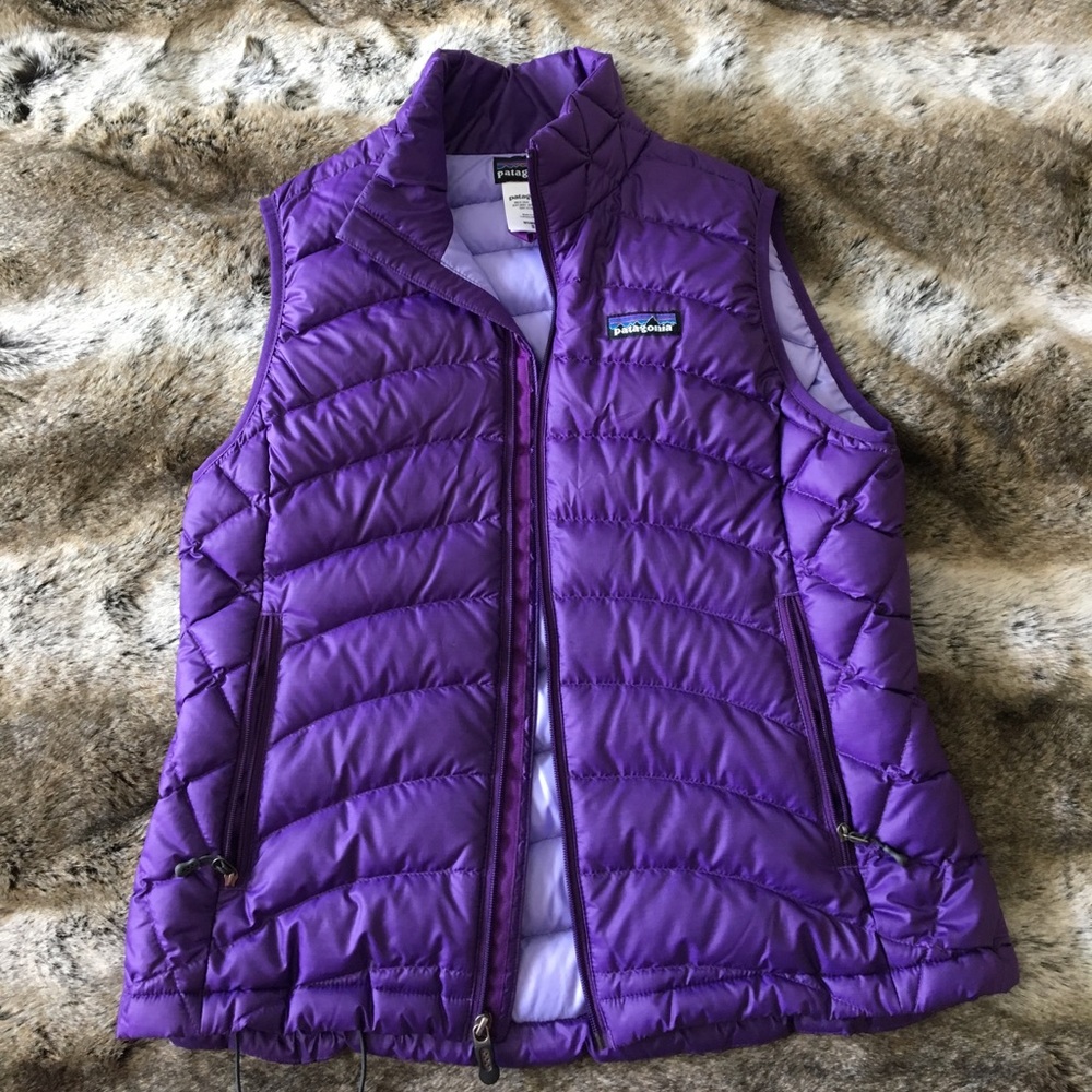 Patagonia Women's Purple Down Sweater Vest