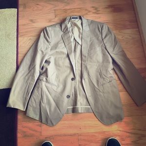 Bonobos khaki suit jacket