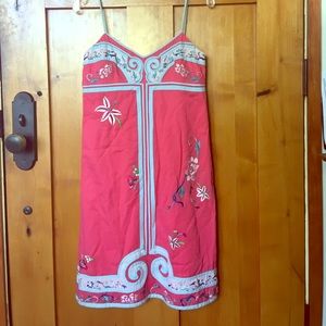 Tocca Asian inspired embroidered brunch dress