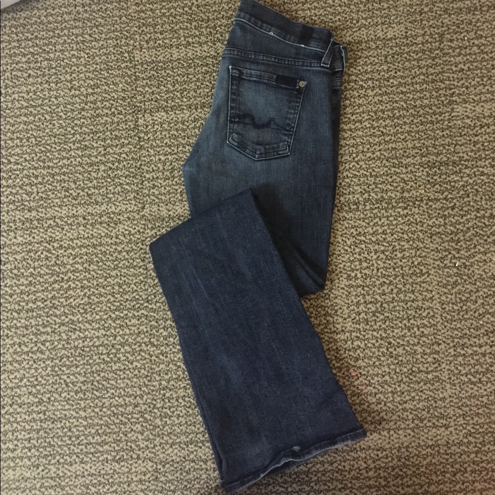 7 for all man kind flare jeans