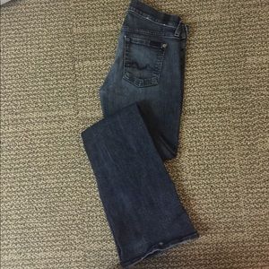 7 for all man kind flare jeans