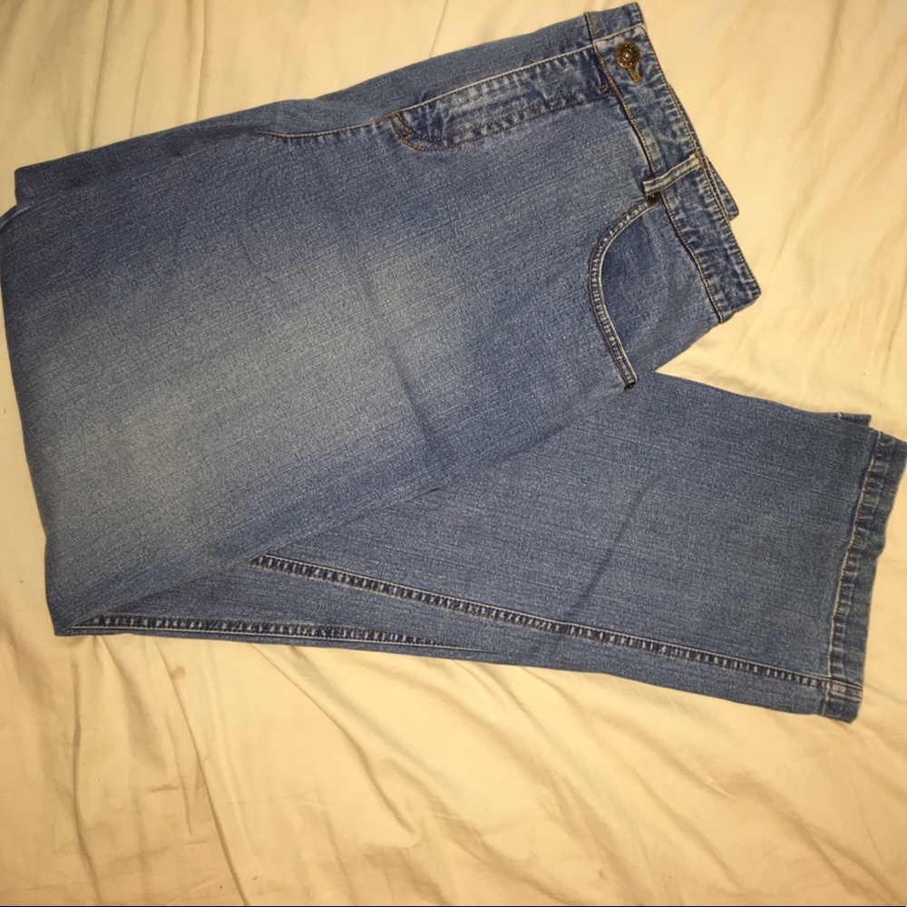 High waisted mom jeans