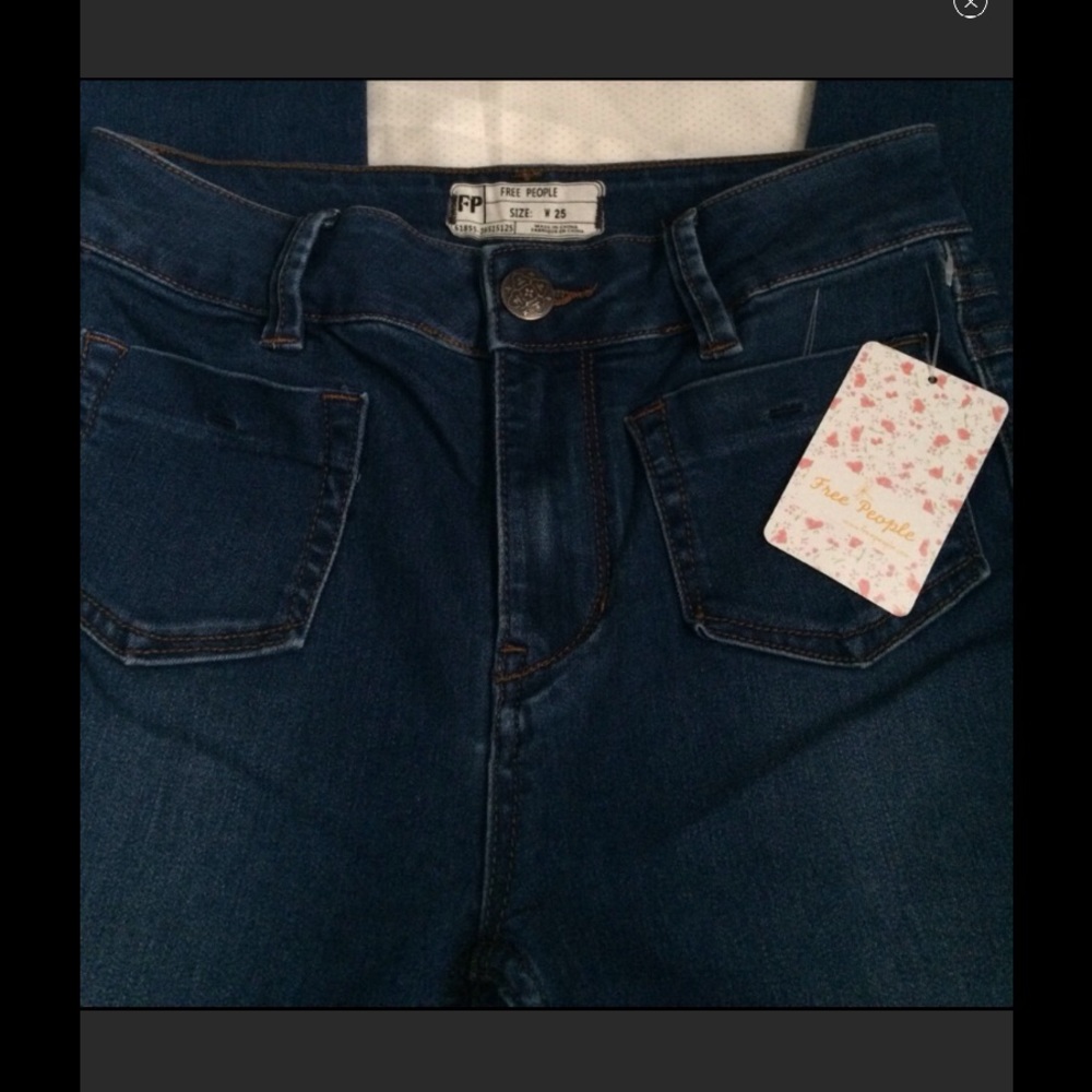 Free People Beverly high rise skinny jeans - Picture 3 of 7