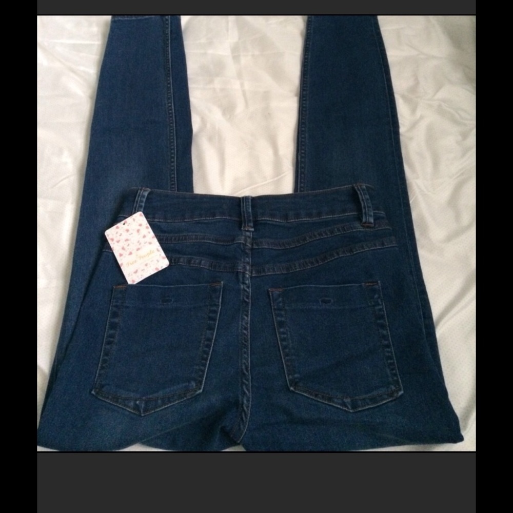 Free People Beverly high rise skinny jeans - Picture 4 of 7