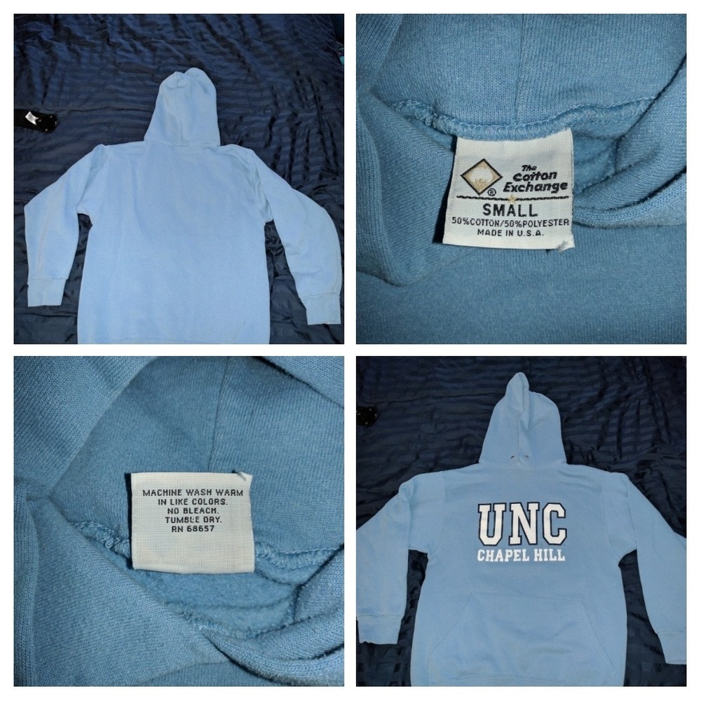 Unisex UNC Chapel Hill Hoodie Sweatshirt