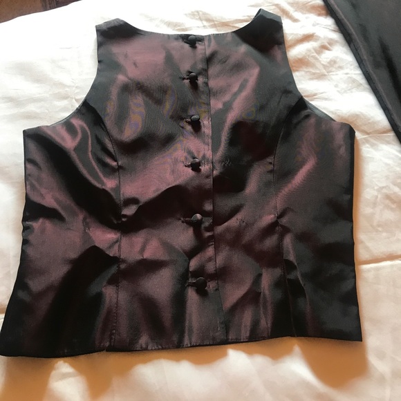 Satin Cocktail/ Prom Dress - Picture 4 of 6