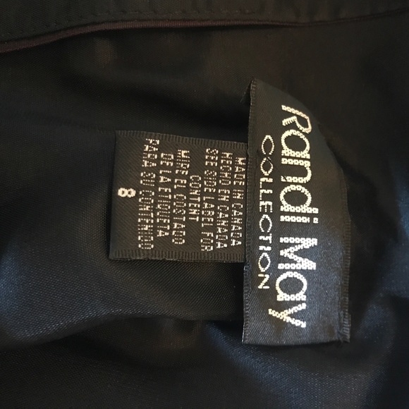 Satin Cocktail/ Prom Dress - Picture 5 of 6