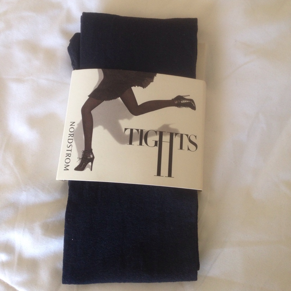 Nordstrom navy tights