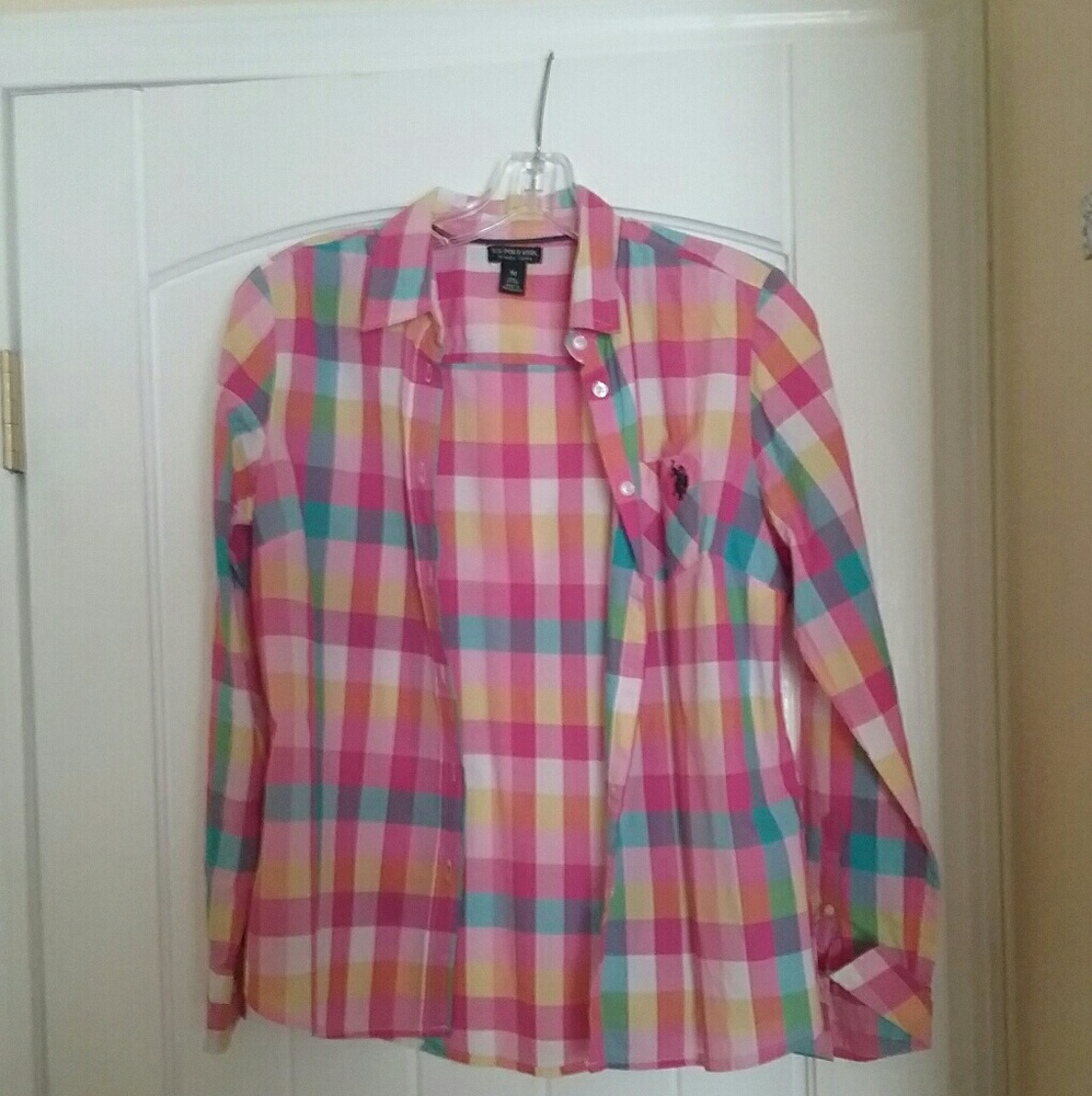 Multicolor button down