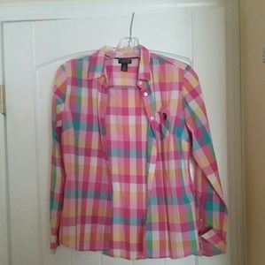 Multicolor button down