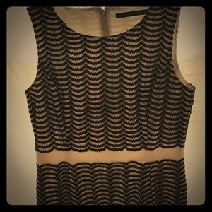 Black-and-white a ivanka trump dress