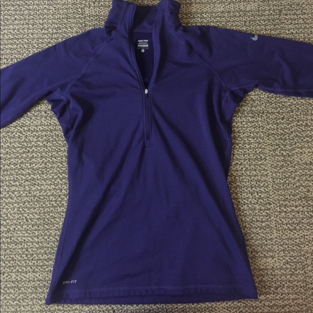 Nike pro dri-fit quarter zip