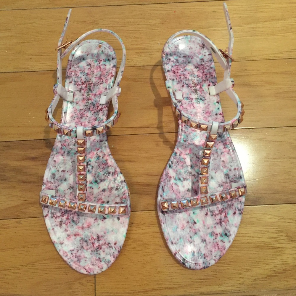 REBECCA MINKOFF jelly sandals