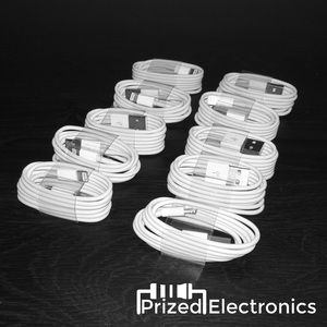 Two 3ft lightning USB 2.0 HQ 8 pin Charger Cables