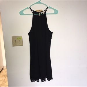 Monteau LA Black Shift Dress