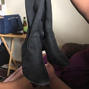 Black, Never Worn over-the-Knee Boots