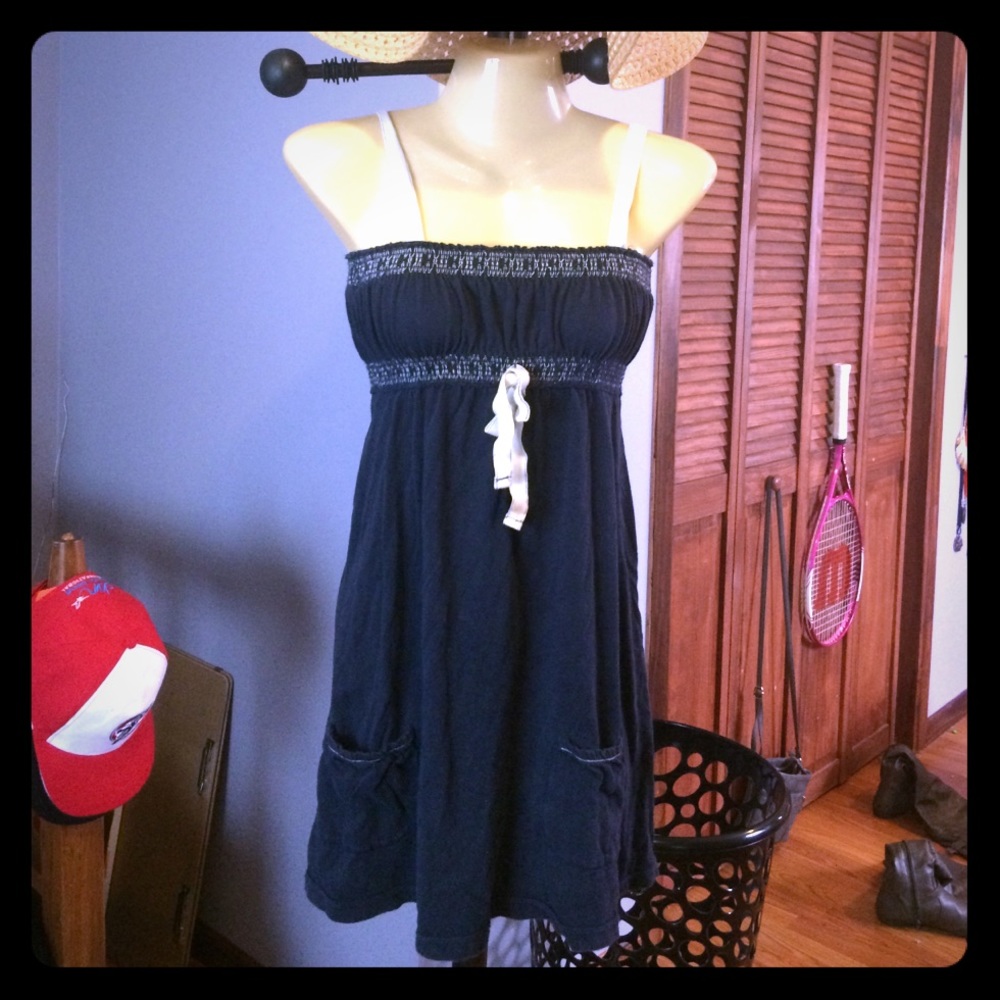 Navy summer dress