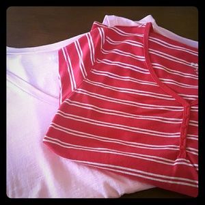 Lot of 2 Old Navy Tees Pink XL
