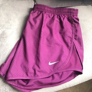 XS Nike Tempo Dri-Fit Purple Shorts