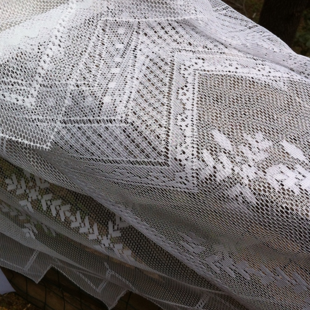 Sold×HP×Whitetied bathing suit cover up/over skirt - Picture 3 of 4