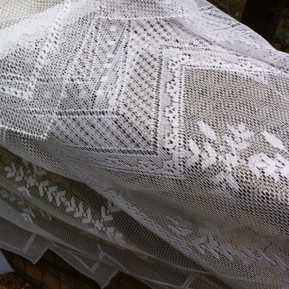 Sold×HP×Whitetied bathing suit cover up/over skirt - Picture 3 of 4