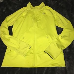 under armour yellow jacket