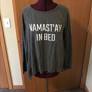 Comfortable long sleeve top