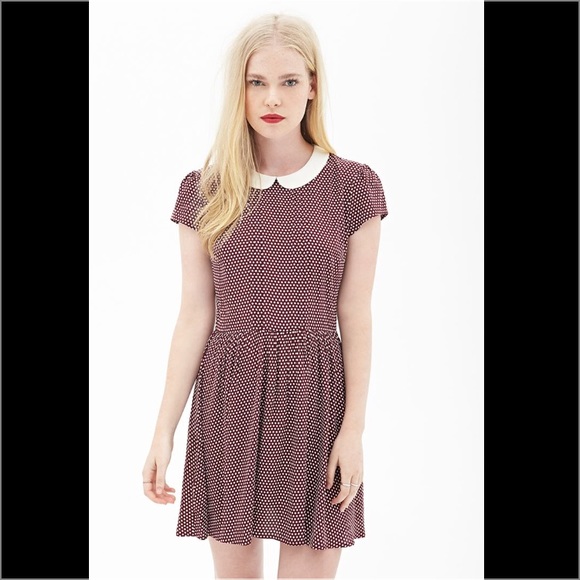 peter pan collar dress forever 21