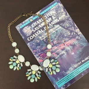 Green/Blue Statement Necklace!