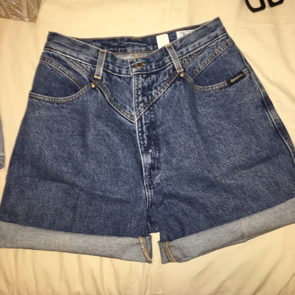 High waisted shorts