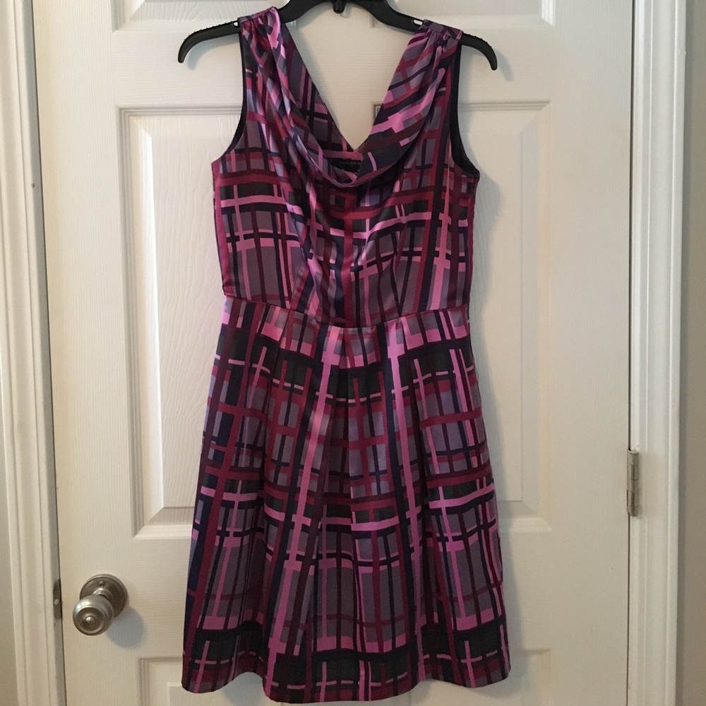 NEVER WORN! Pink and Purple Banana Republic Dress
