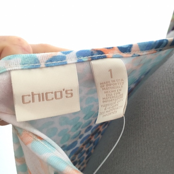 Chico's Pebbled Waves Maxi Dress - Picture 5 of 8