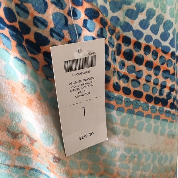 Chico's Pebbled Waves Maxi Dress - Picture 6 of 8