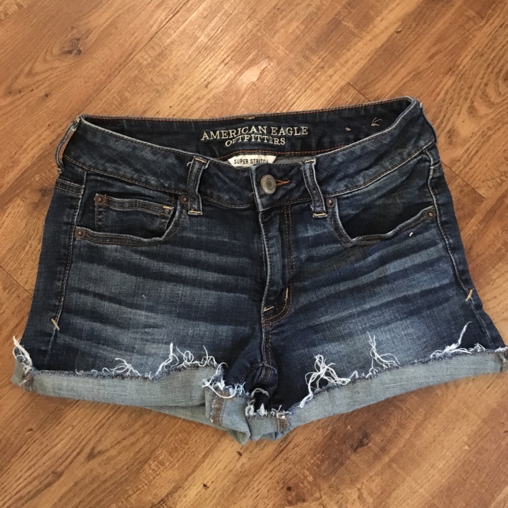 American Eagle cutoff denim shorts