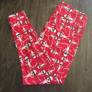 LulaRoe TC Mummy Leggings