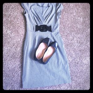 Marcie's checkered dress