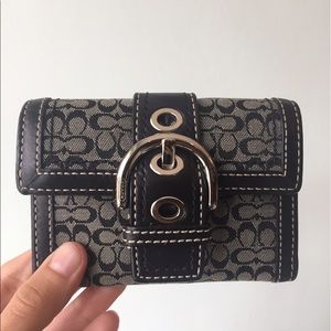 Black Coach wallet. Final price.