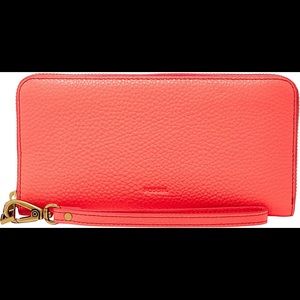 Coral Fossil Wallet with RFID