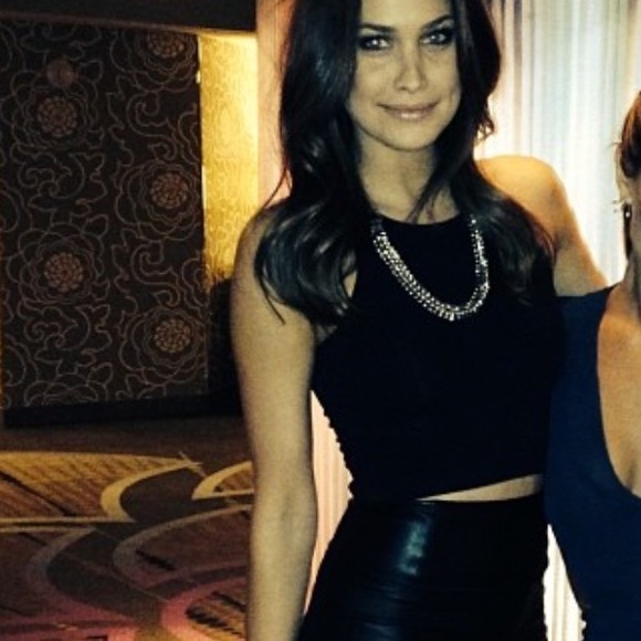 Free People Tops - LF Black Crop Top