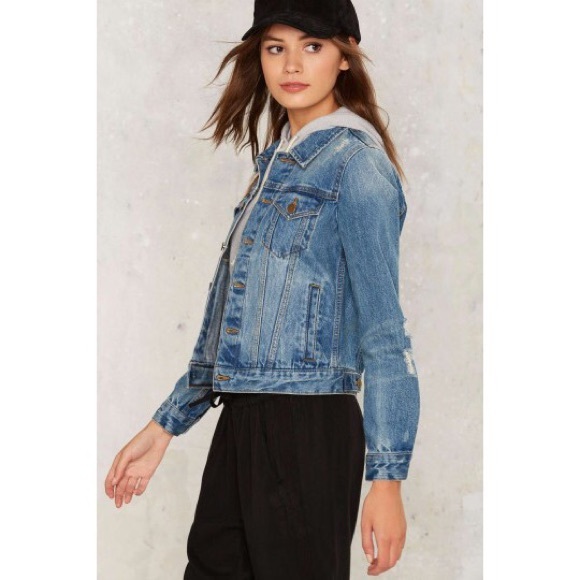 Nasty Gal Cry Later Denim Jacket - Picture 4 of 7
