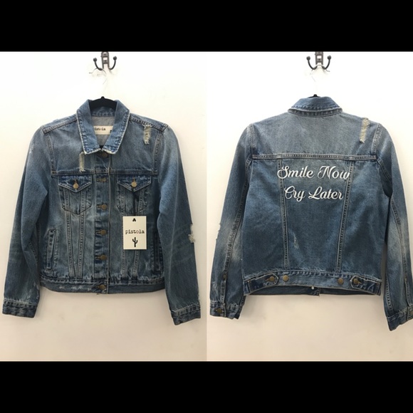 Nasty Gal Cry Later Denim Jacket - Picture 6 of 7