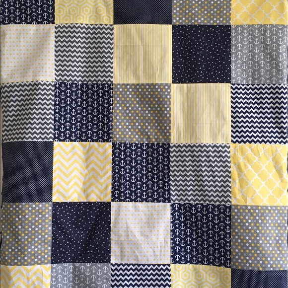 Patchwork Baby Blanket - Picture 2 of 3