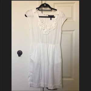 BCBG white dress
